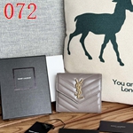 スーパーコピーイヴサンローラン三つ折り財布 トップグレード牛革